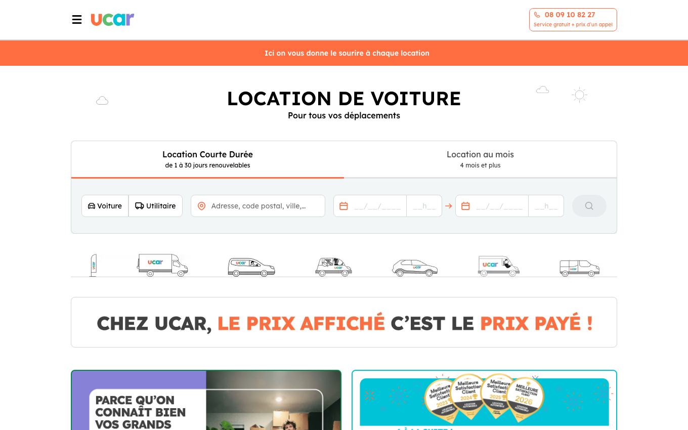 Site officiel Ucar